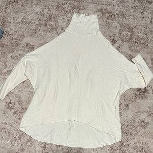 Cozy White Turtleneck Sweater